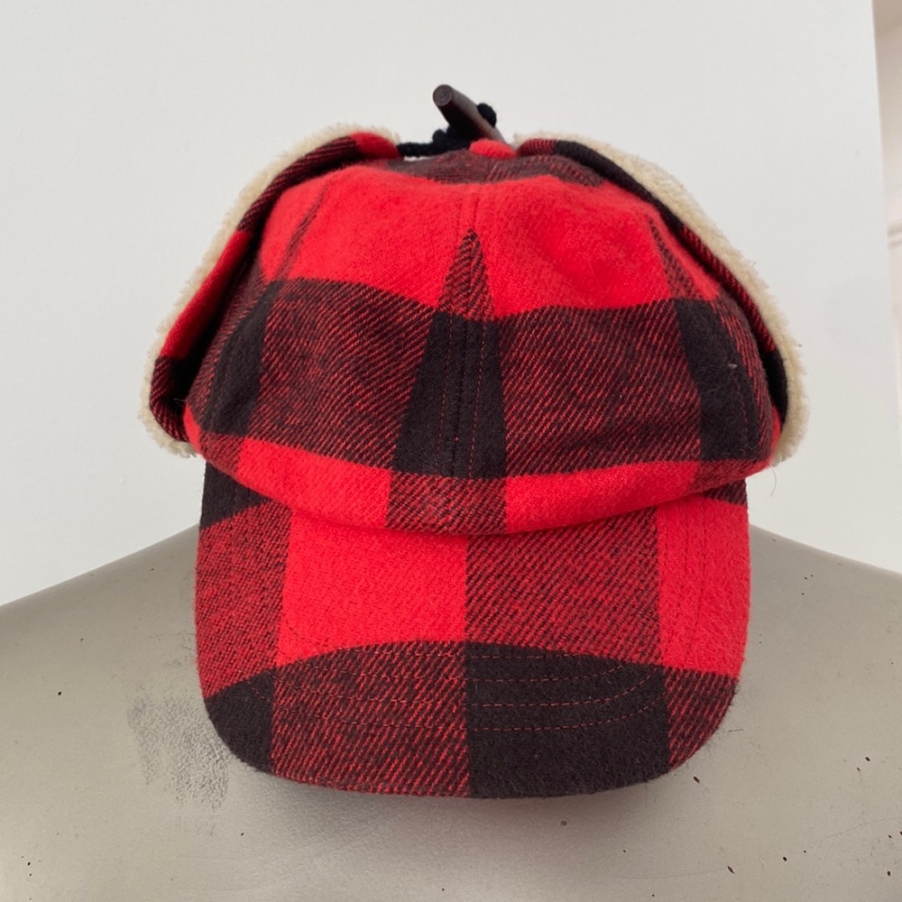 Ralph Lauren Rugby Buffalo Plaid Trapper Hat